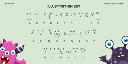 Ghoulie Font Poster 9