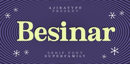 Besinar Font Poster 1