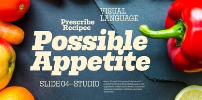 Rods Font Poster 9