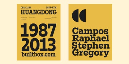 Rods Font Poster 7