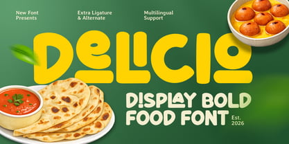 Delicio Font Poster 1