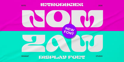 Nomza Font Poster 1