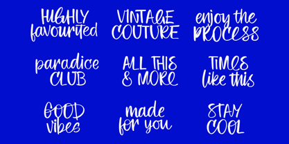 Emotional Motion Font Poster 9