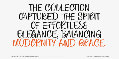 Emotional Motion Font Poster 8