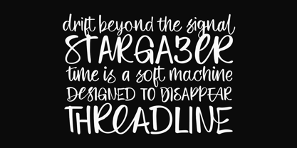 Emotional Motion Font Poster 4