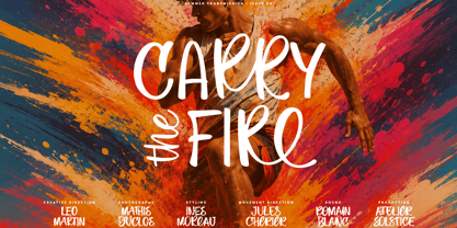 Emotional Motion Font Poster 3