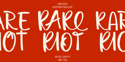 Emotional Motion Font Poster 2