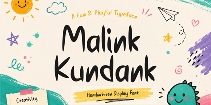 Maldiko Font Poster 2