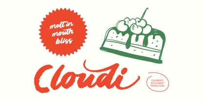 Radical Slice Font Poster 7