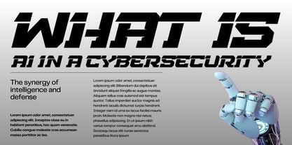 Torq Font Poster 2