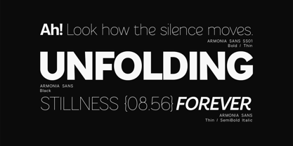 Armonia Sans Font Poster 13