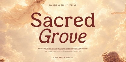 Sacred Grove Font Poster 1