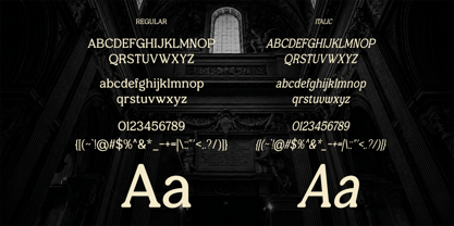 Sacred Grove Font Poster 10