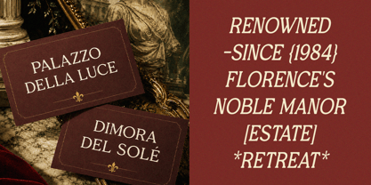 Sacred Grove Font Poster 3