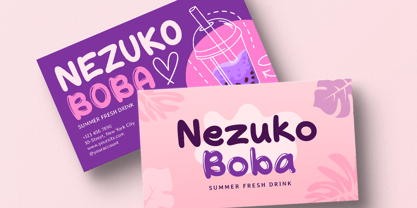 Bubble Pop Font Poster 5