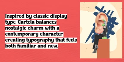Cartela Font Poster 4
