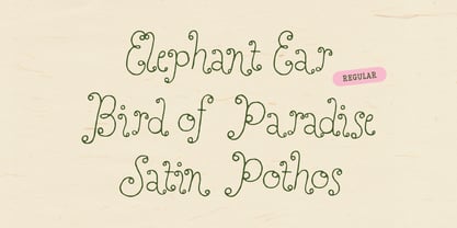 Perfect Sprouts Font Poster 12
