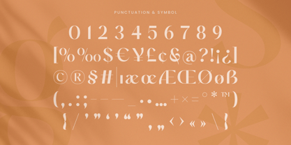 Mask Font Poster 11