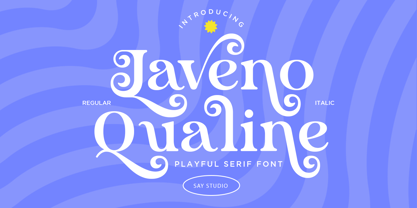 Laveno Qauline Font Poster 1