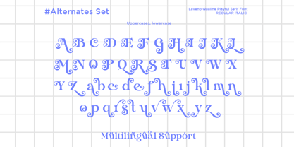 Laveno Qauline Font Poster 11