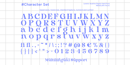 Laveno Qauline Font Poster 10