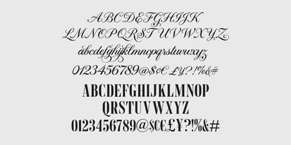 Lahgelsio Script Font Poster 6