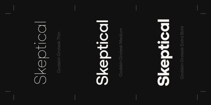 Godskin Grotesk Font Poster 12