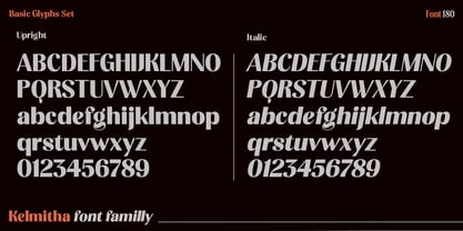 Kelmitha Font Poster 5