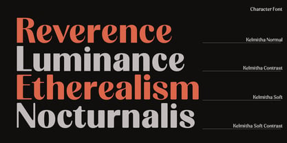 Kelmitha Font Poster 8