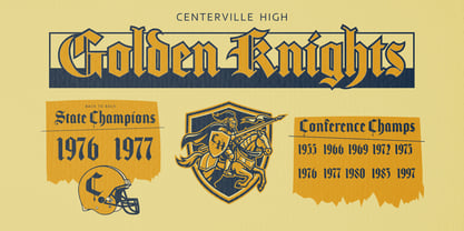 Wyndham Gothic Font Poster 5