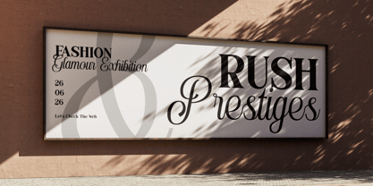 Lush Refinement Font Poster 6