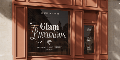 Lush Refinement Font Poster 5