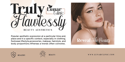 Lush Refinement Font Poster 4