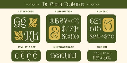 De Elora Font Poster 3