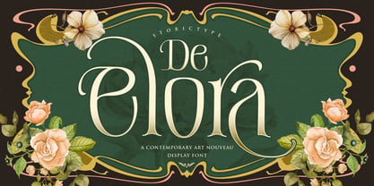De Elora Font Poster 1