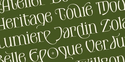 De Elora Font Poster 4