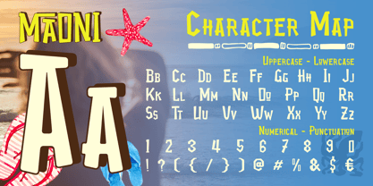 Maoni Font Poster 2