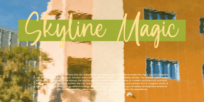 Summer Moments Font Poster 6