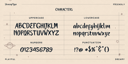 The Moon Font Poster 7