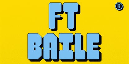 Ft Baile Font Poster 1