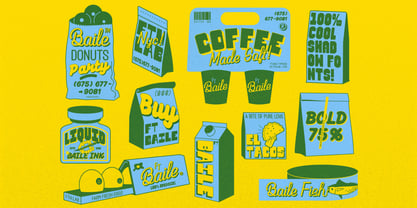 Ft Baile Font Poster 7