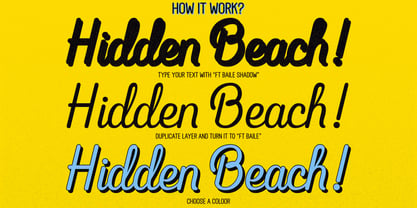 Ft Baile Font Poster 3
