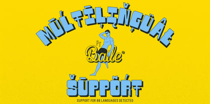 Ft Baile Font Poster 10