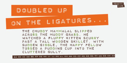 Labeled Font Poster 4