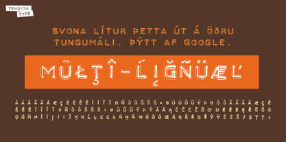 Labeled Font Poster 7
