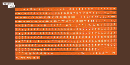 Labeled Font Poster 5