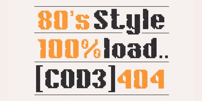 Zenosix Font Poster 4