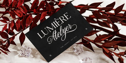 Balveros Vecia Script Font Poster 3