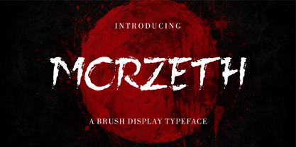 Morzeth Font Poster 1