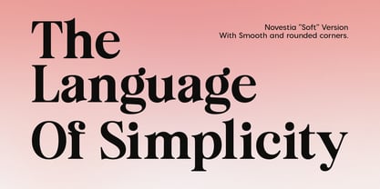 Novestia Font Poster 5